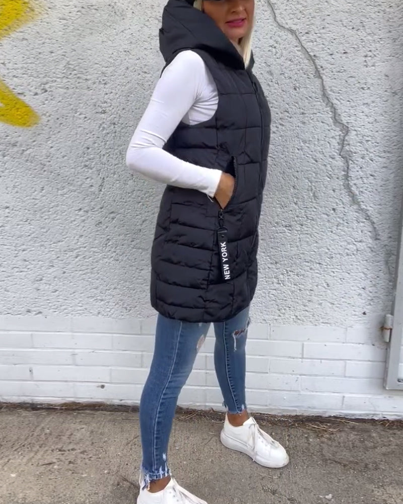 Mamira | Ärmelloser Steppmantel