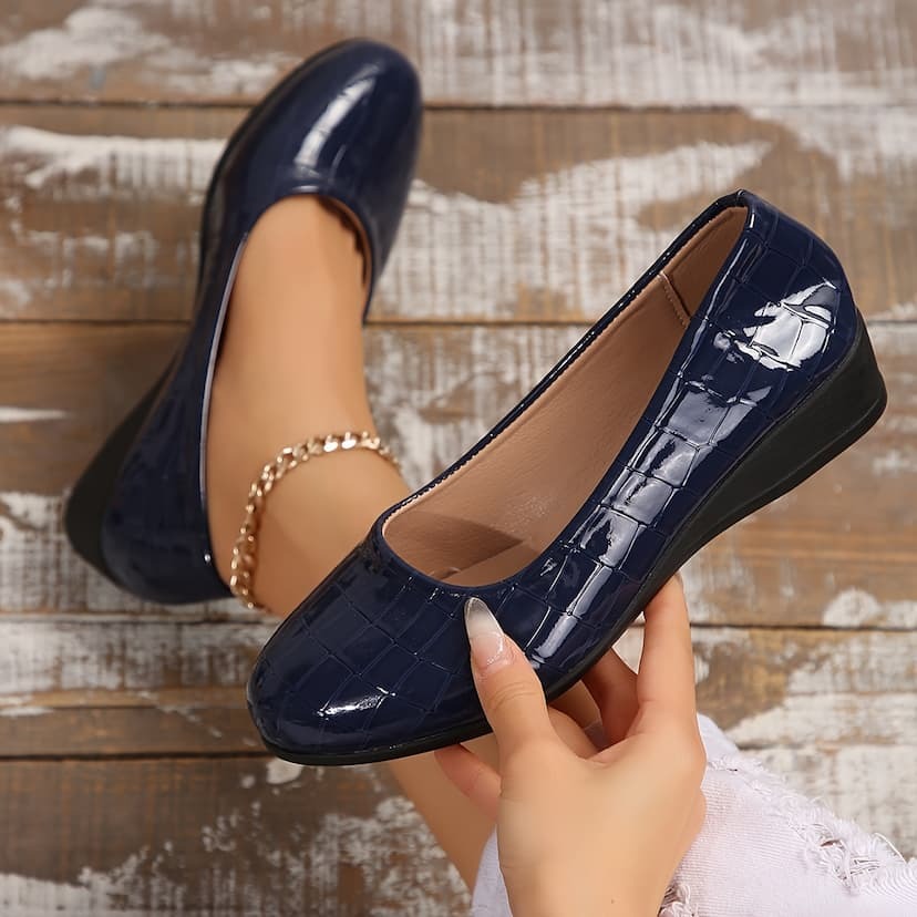 Rosa™ | Atmungsaktive Lederschuhe mit rutschfester Sohle