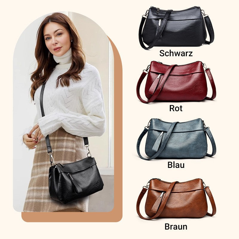 Eida | Stylische Leder-Umhängetasche