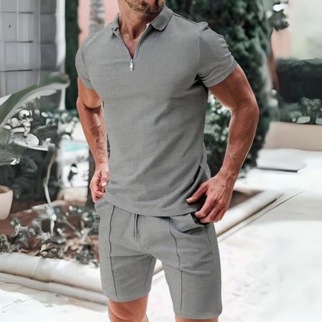 Ion | Lässiges Sommer-Outfit für Herren: Muskelshirt und Shorts