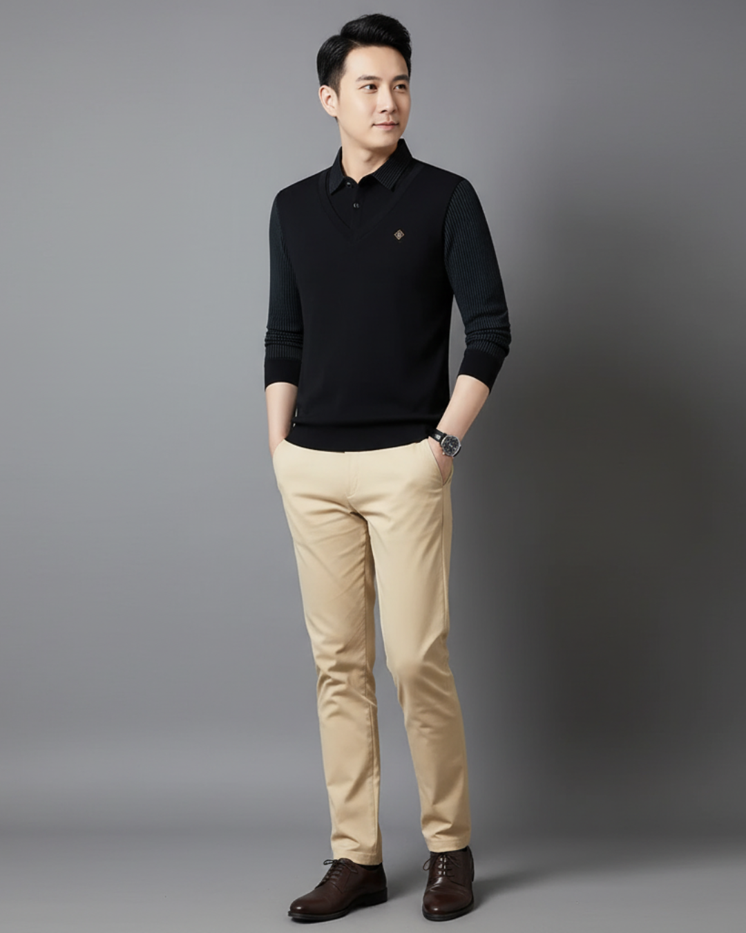 Eddie | Multifunktionaler Herrenpullover