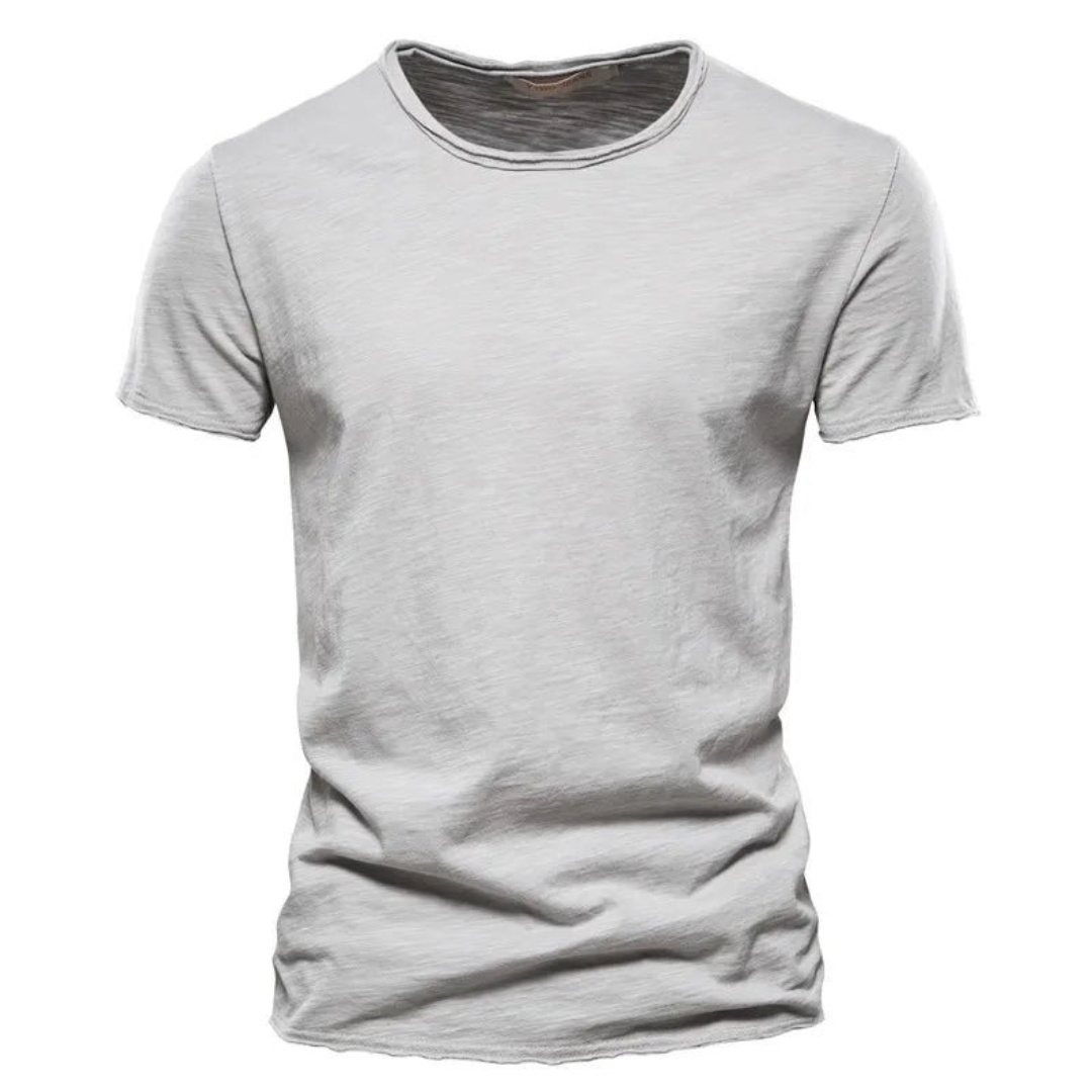 Julian™ | Klassisches T-Shirt - Grau / S