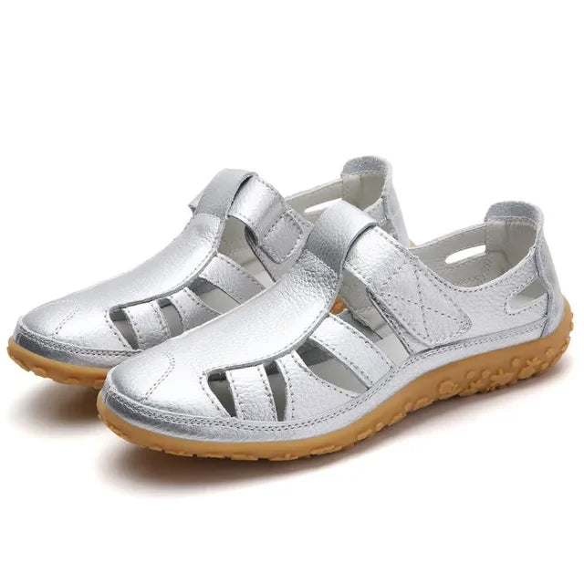 Elvie | Zeitlose Sommersandalen aus hochwertigem Leder