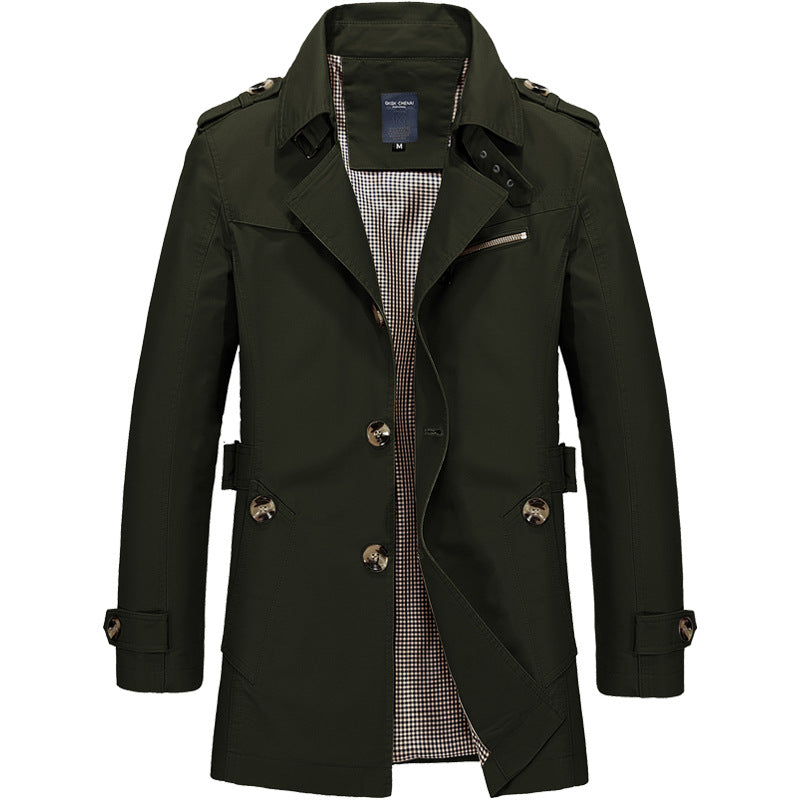 Victor™ | Klassische Übergangsjacke - Grün / XS