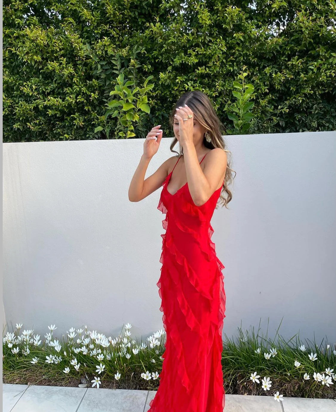 Lana | Feminines Rüschenkleid für Damen