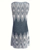 Alexandra | Feminines Kleid mit V-Ausschnitt und floralen Druck