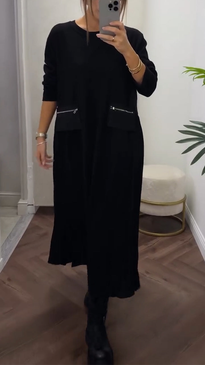 Lina | Faltenkleid für den Alltag