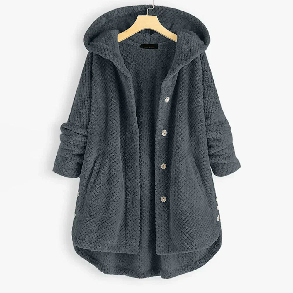 Lilly™ | Komfortable Fleece-Jacke - Grau / S