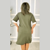 Adheline | Feminines Kleid mit stilvollem Muster