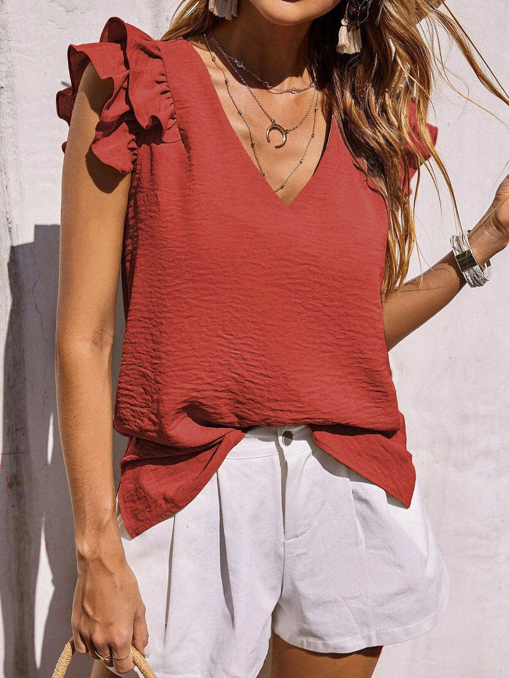 Kiana | Feminines Top mit Rüschen-Detail