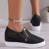 Cleofee | Glamouröse Sportschuhe mit Kristallbesatz