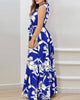 Alisson™ | Kleid mit Rüsche und Rundhalsausschnitt für Damen