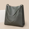 Allison | Elegante monochrome Lederhandtasche