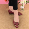 Kleo | Damen-Halbschuhe mit flacher spitzer Zehe