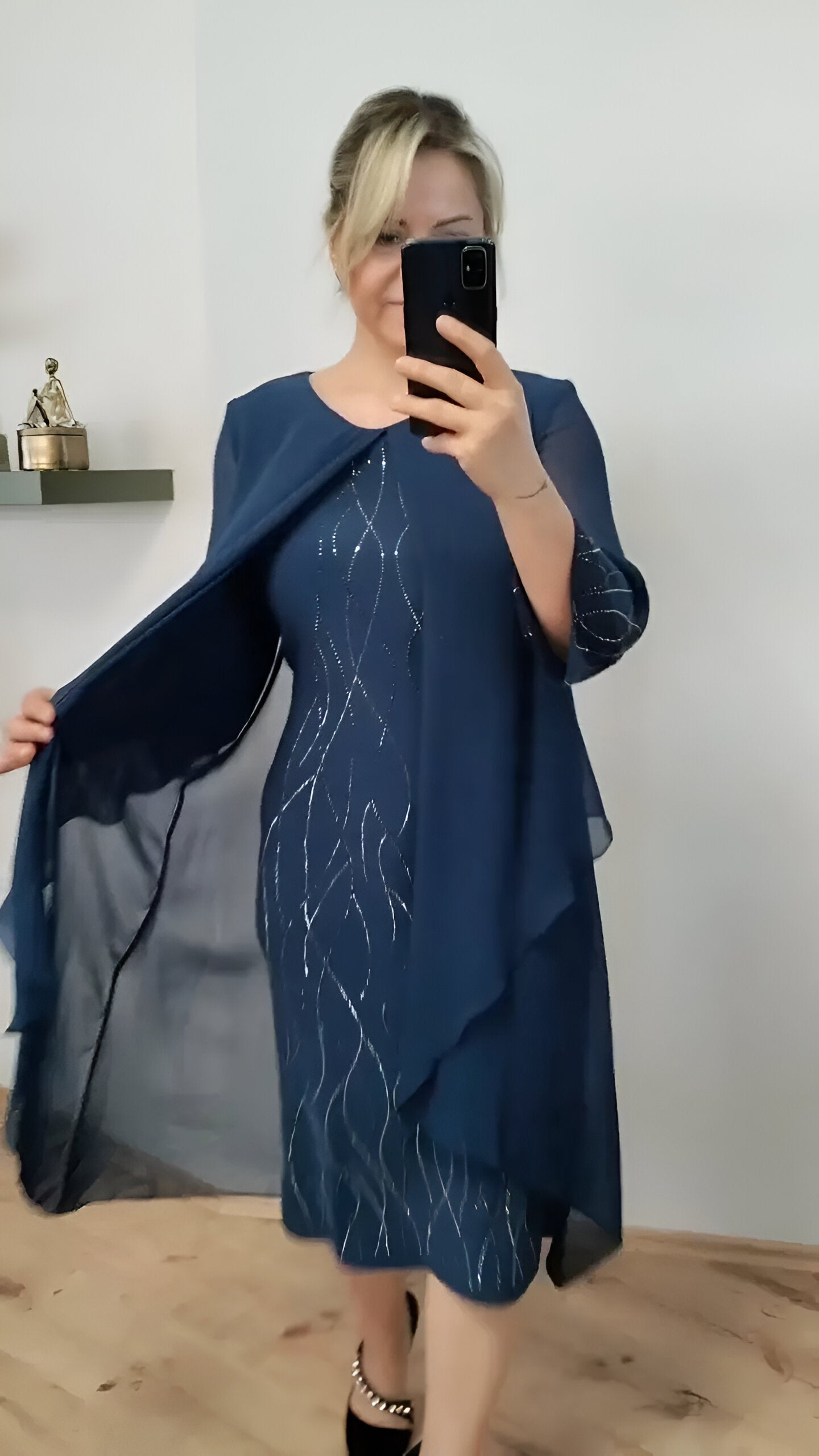 Alla | Elegantes Paillettenkleid