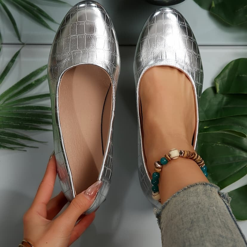 Rosa™ | Atmungsaktive Lederschuhe mit rutschfester Sohle