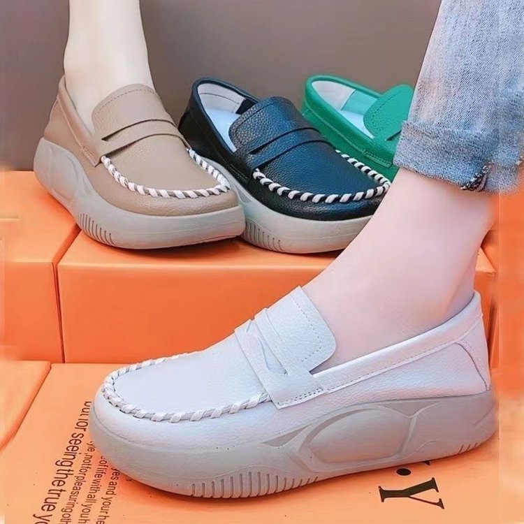 Siena | Bequeme Leder-Korrekturslipper