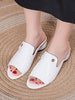 Isabel | Elegante Damen-Pantoffeln mit klobigem Absatz