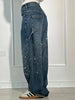 Georgie | Modische Hose mit Strass-Highlight