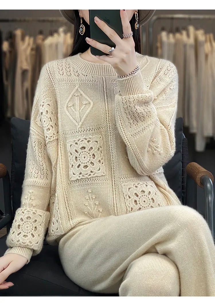 Viviana | Klassische Eleganz aus Wolle