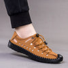 Ethan™ | Aviator Leder-Sandalen mit Wickelzehe