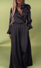 Lilianne | Luxuriöses Satin-Outfit mit Bluse und Hose