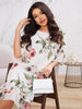 Malaya | luftiges Chiffonkleid mit dekorativem Print