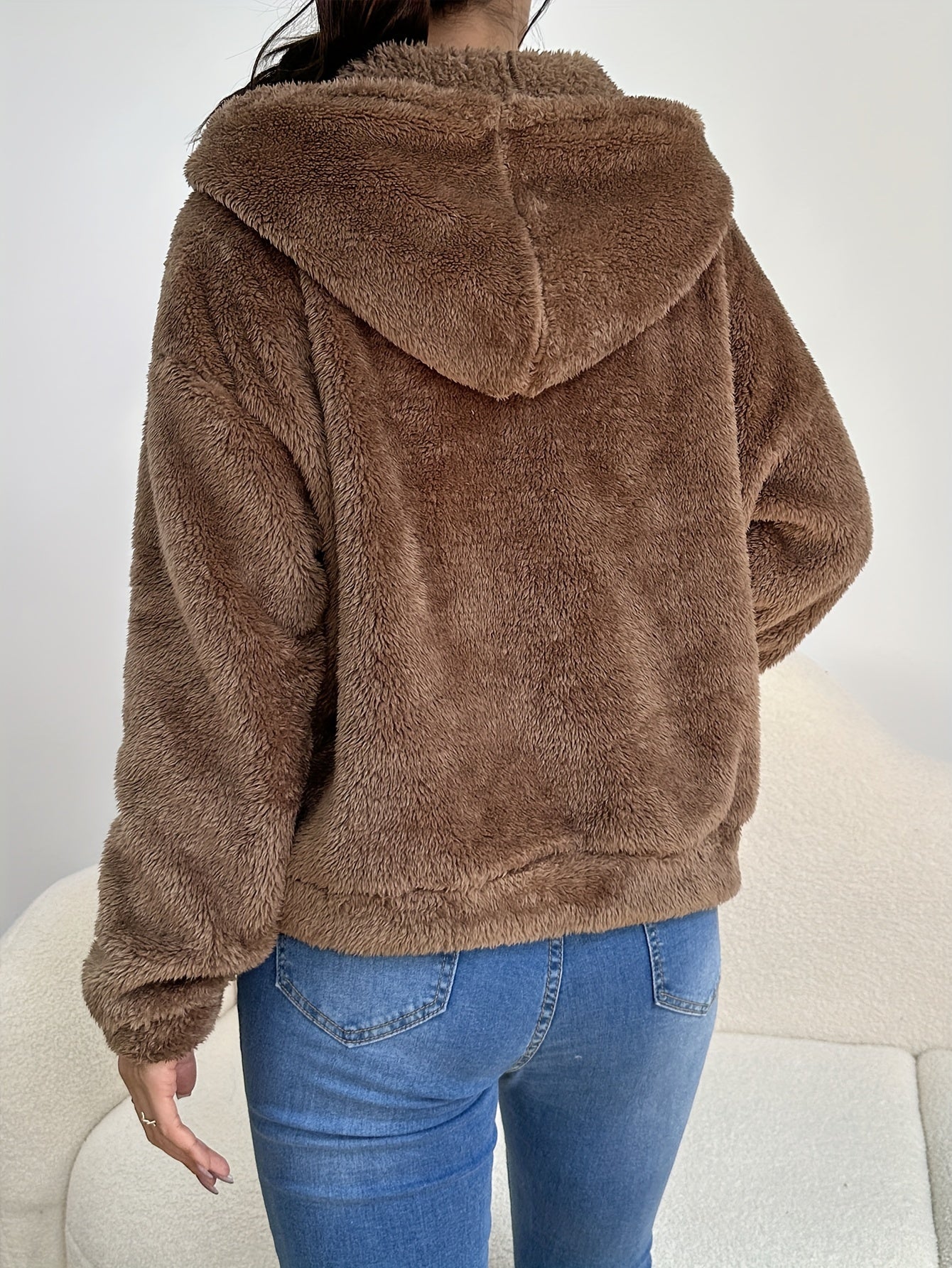 Teddy-Jacke | stilvoll und warm - S