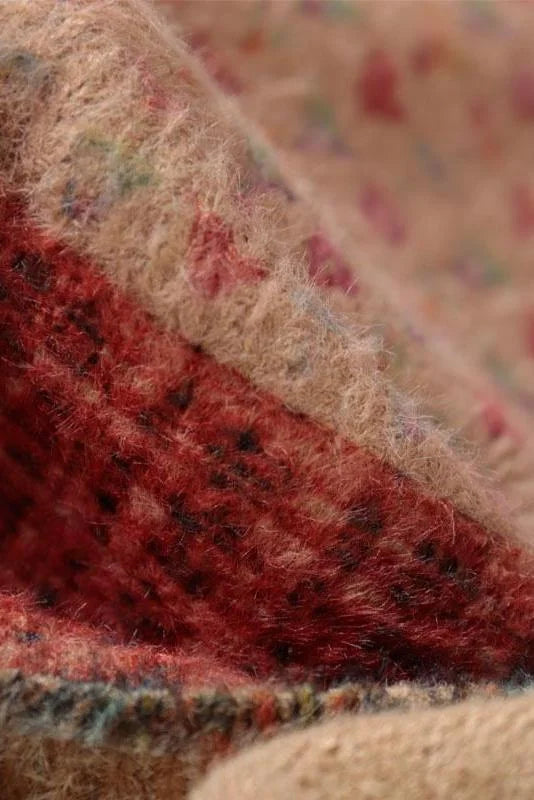 Marieth | Bunter Boho-Strickpullover mit Blumenmuster