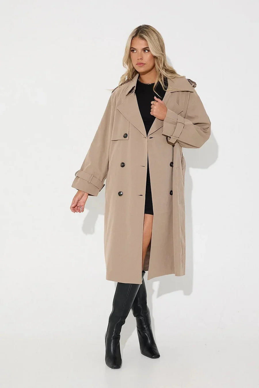 Kyra™ | Leichte Windjacke - Khaki / XS