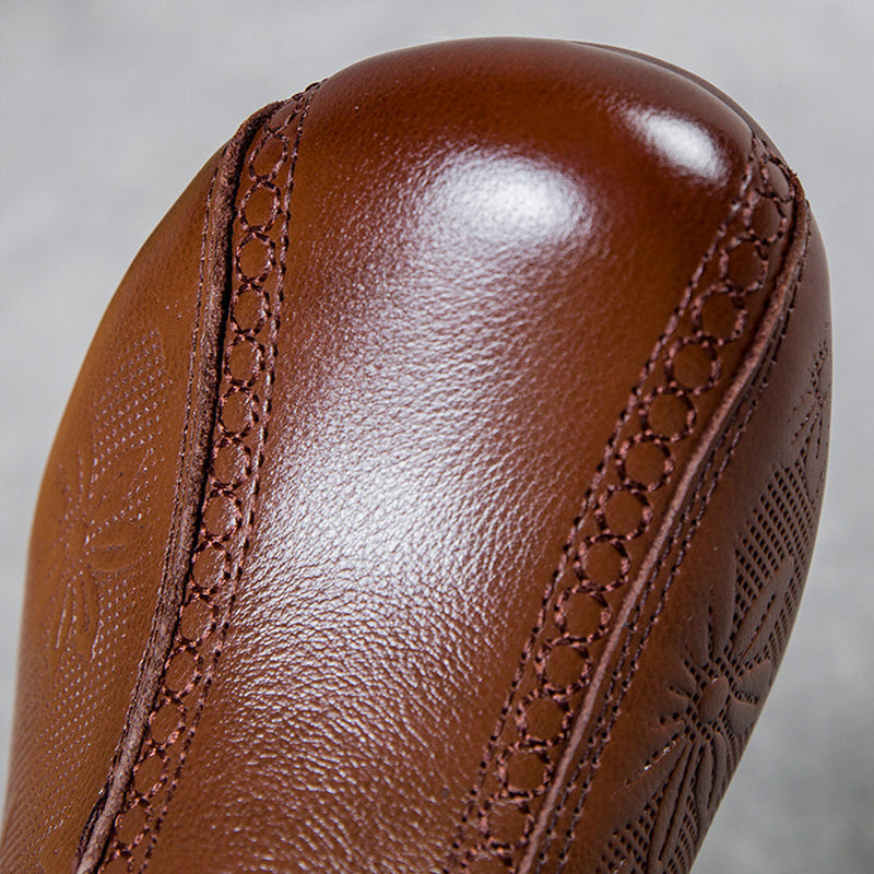 Zorielle | Handgemachte Lederstiefeletten mit warmem Innenfutter