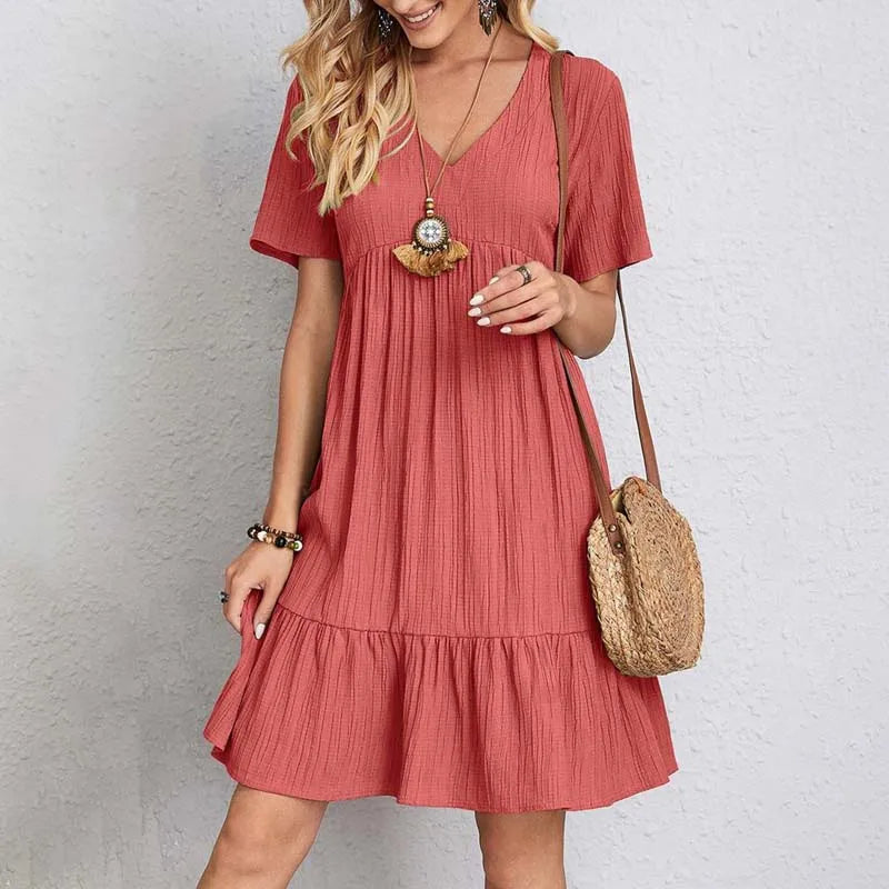 Fluri | Luftiges Sommerkleid mit Rüschensaum