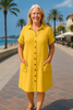 Akira | Feminines Kleid mit Knopfleiste