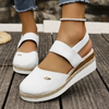 Freyja | stilvolle orthopädische Sandalen mit entspannendem Plateau und Belüftung