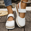 Freyja | stilvolle orthopädische Sandalen mit entspannendem Plateau und Belüftung