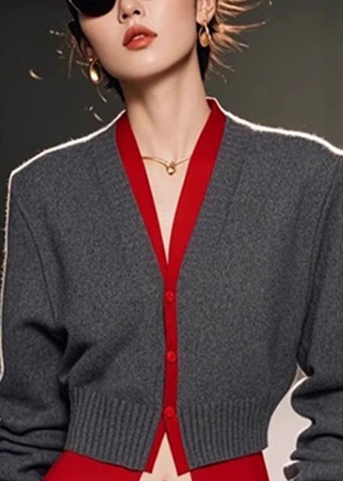 Alondry | Zweilagiger Strickpullover in Lagenoptik