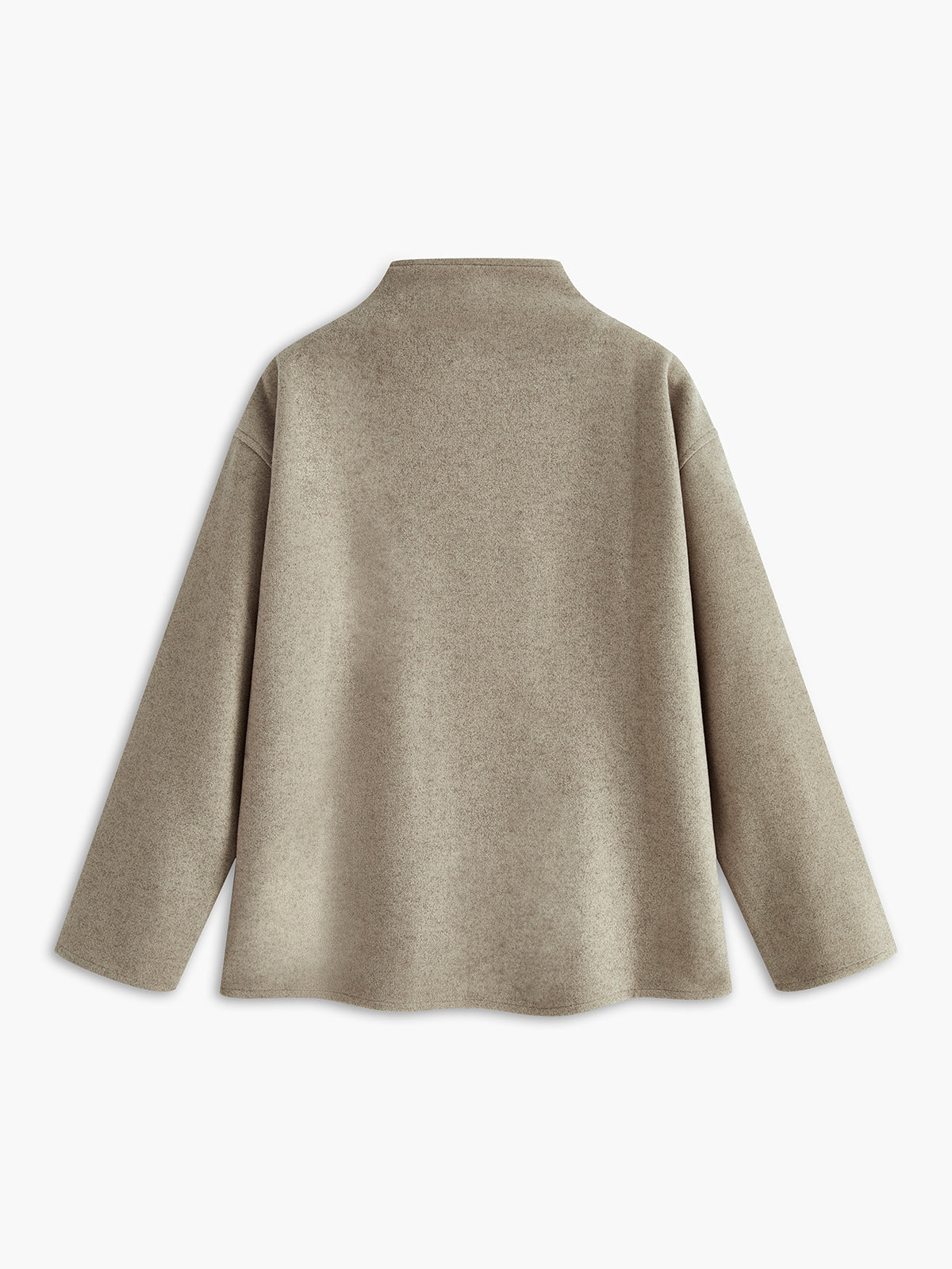 Miller | Jacke mit übergroßer Knopfleiste - Jackets - Beige / S