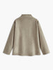 Miller | Jacke mit übergroßer Knopfleiste - Jackets - Beige / S