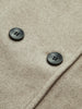 Miller | Jacke mit übergroßer Knopfleiste - Jackets - Beige / S