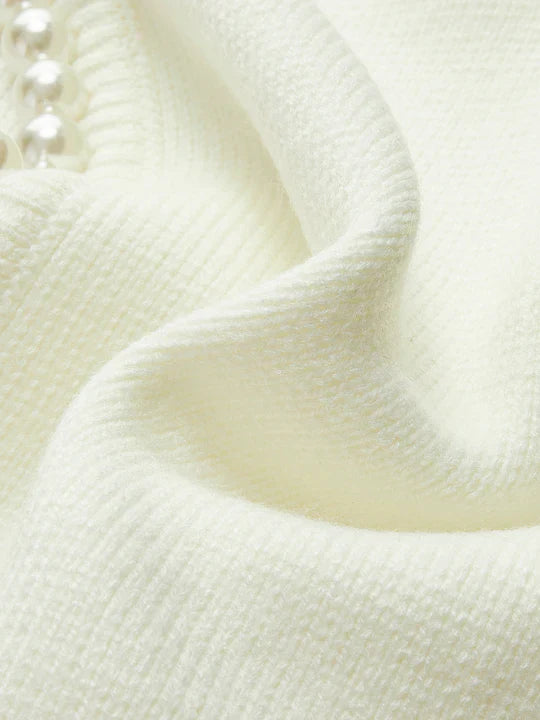 Francesca | Strickjacke für Damen, elegant & mit Perlen