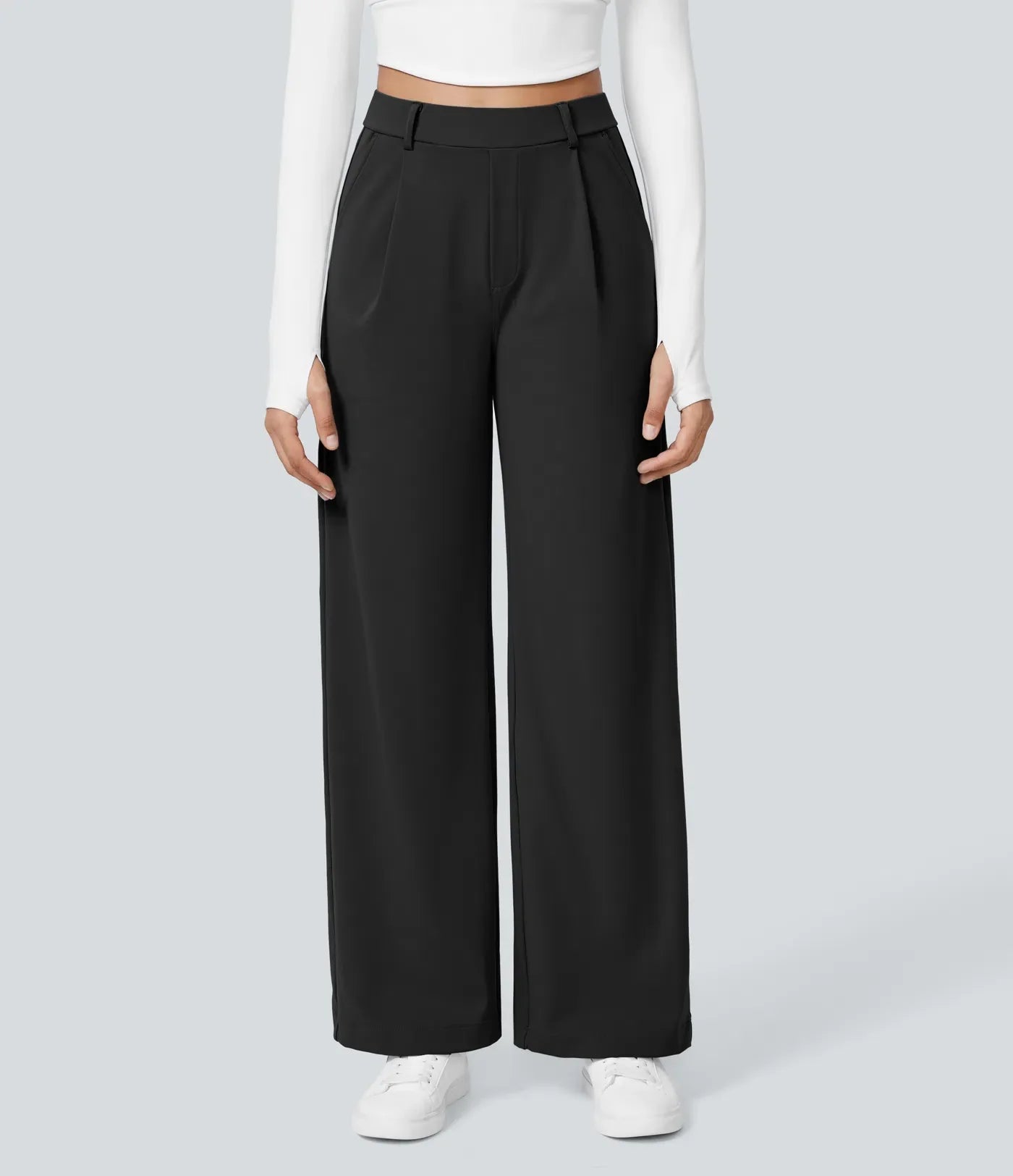 Kora | Damenhose, hoch tailliert & elegant