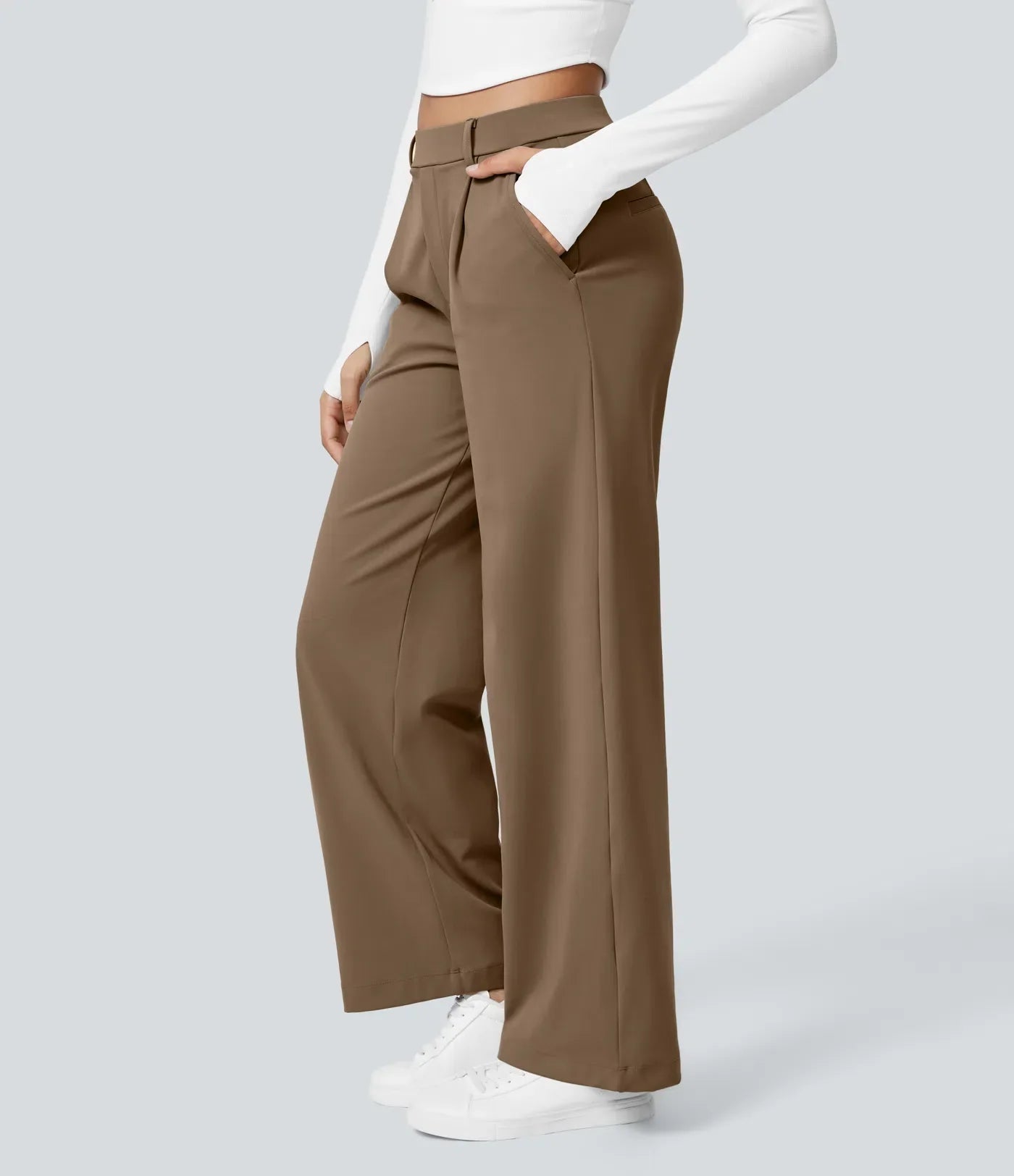 Kora | Damenhose, hoch tailliert & elegant