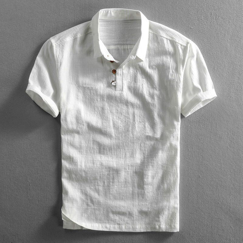 Prince | elegantes Leinen-Polohemd für Herren