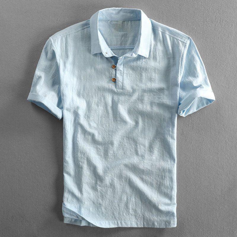 Prince | elegantes Leinen-Polohemd für Herren
