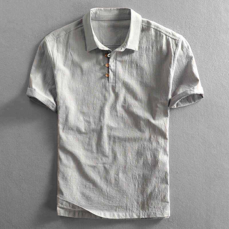Prince | elegantes Leinen-Polohemd für Herren