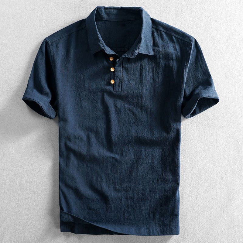 Prince | elegantes Leinen-Polohemd für Herren