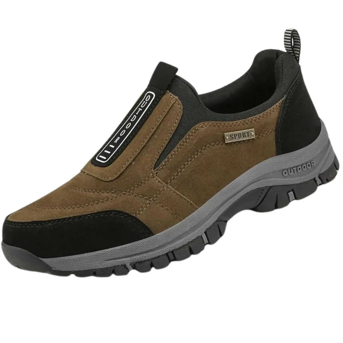 Remy™ | Orthopädische Wanderschuhe mit Einlagen - Braun-Schwarz / 39