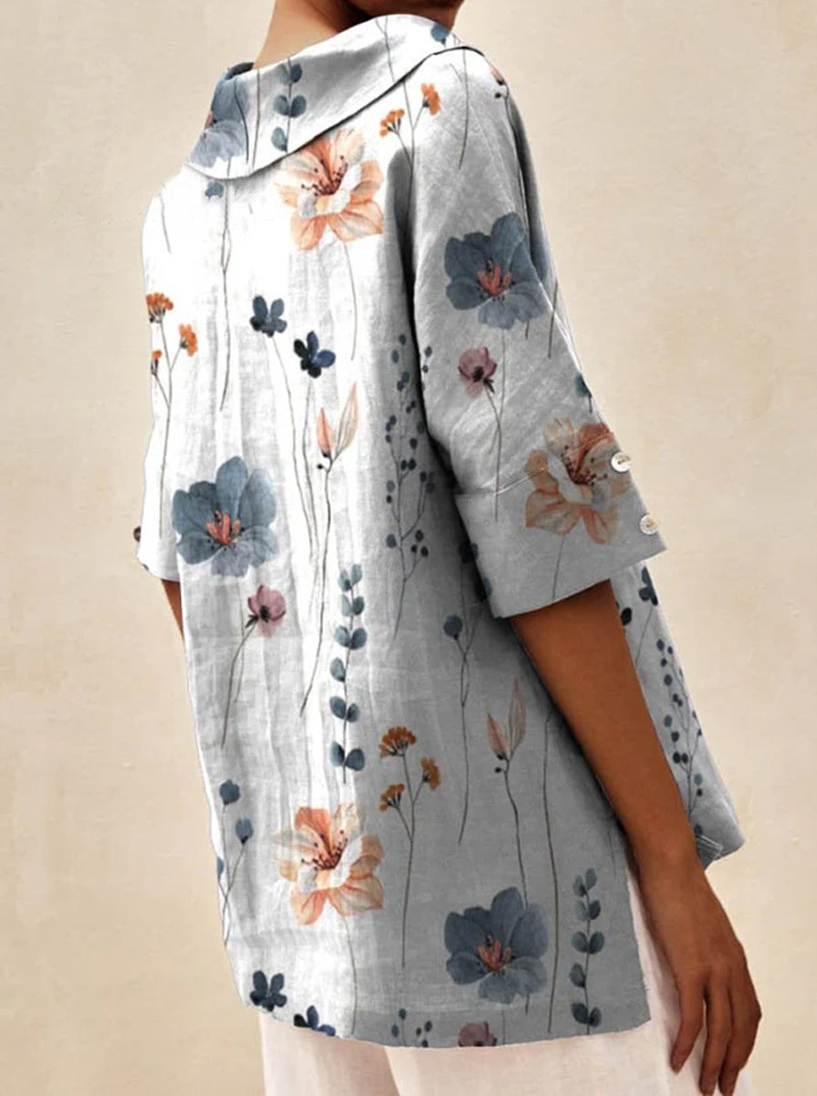 Leah | stilvolles Leinenoberteil für Damen