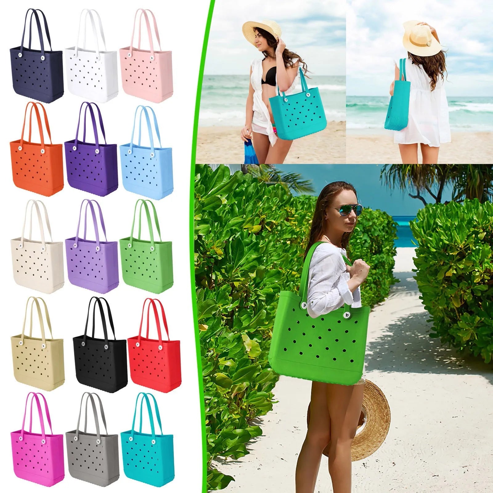 Strandy™ | die praktischste Strandtasche! | 1+1 GRATIS HEUTE! - Bag - Rot