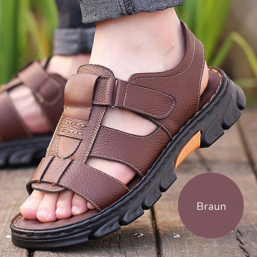 Peter | Bequeme Ledersandalen für den Sommer
